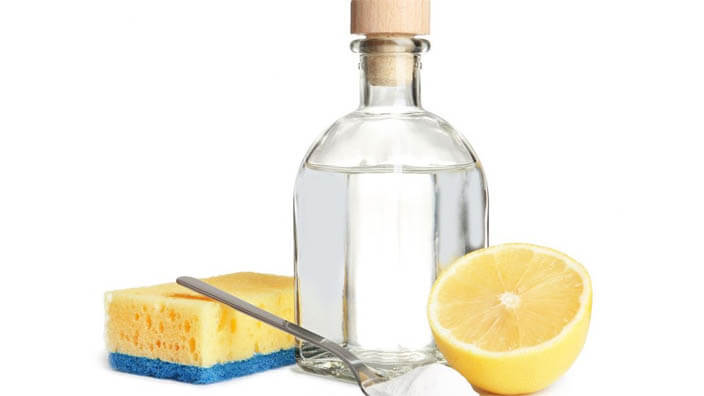 limpiador de water casero con vinagre bicarbonato y limon